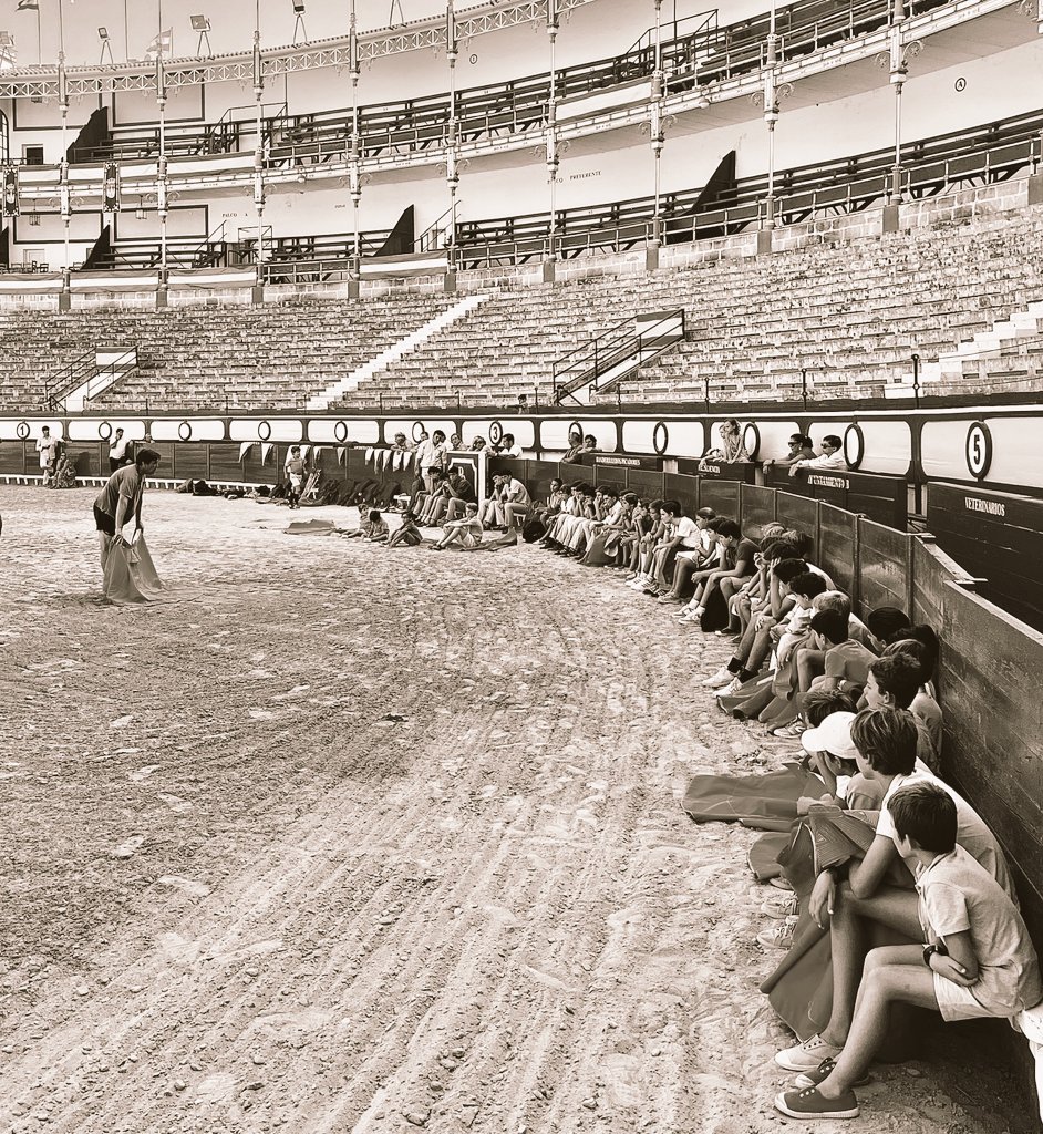 Campus de toreo en la Plaza de toros de El Puerto de Santa María, Cádiz.

Nuestro agradecimiento a <a href="/zunigatoros/">Carlos Zúñiga</a> Circuitos Taurinos por su especial colaboración