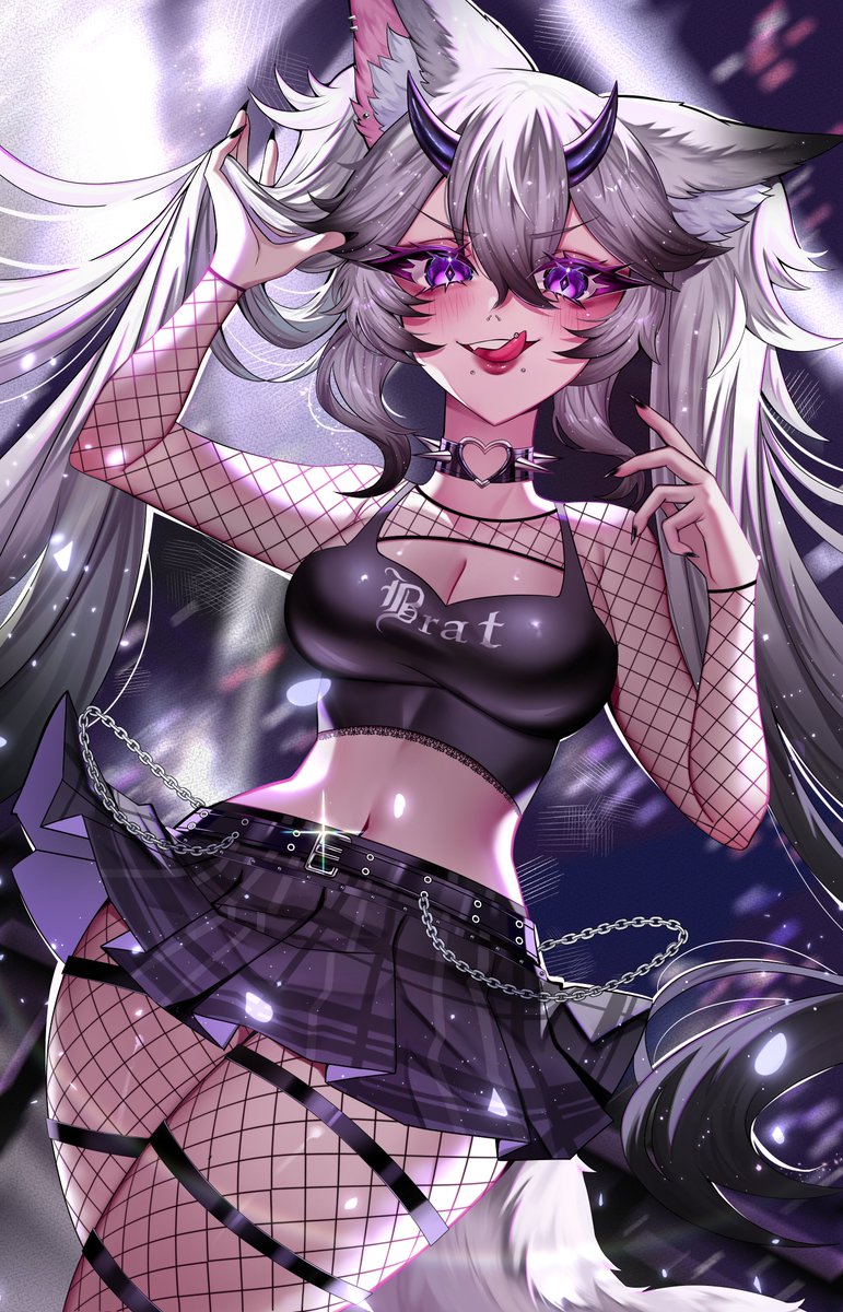 LilChaoticJinxy's tweet photo. I finally got my hands on not one but two! amazing art pieces!! Cause I couldn't just pick one. :3
Thank you Yae again for making two amazing pieces!
π¨: @YaeBunny
π: https://t.co/AnTRgA0pWj
#JinxyIllust #OC #VtuberEN #demonwolf https://t.co/SdzzR8BYYJ
