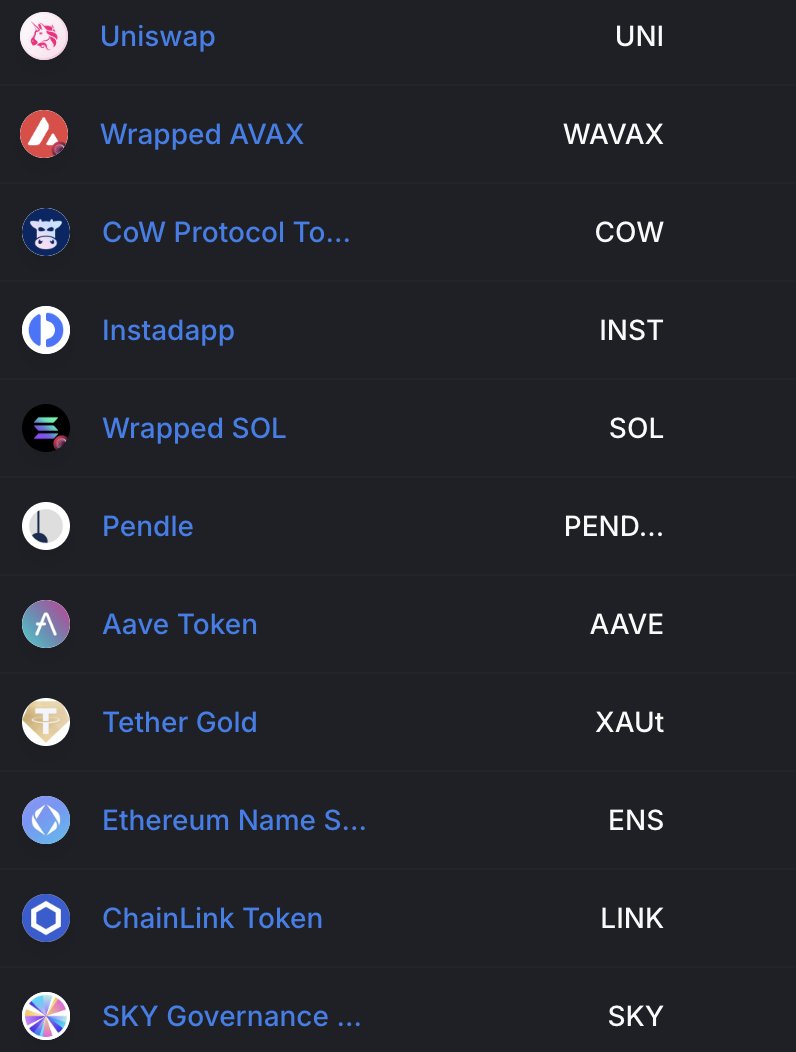 DeFi’s cooking again — and Ring now supports 3,000+ tokens.

What’s your go-to DeFi coin right now?

Drop your pick 👇