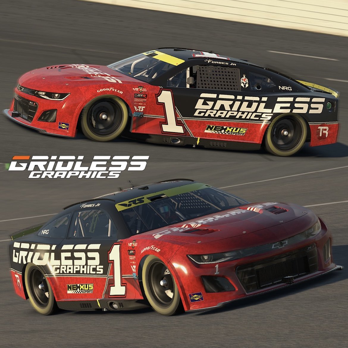 Excited to kick off the <a href="/WSSRCup/">World Series of Sim Racing</a> playoffs tonight. Thanks for the scheme <a href="/gridlessgraphic/">Justin Forbes</a>