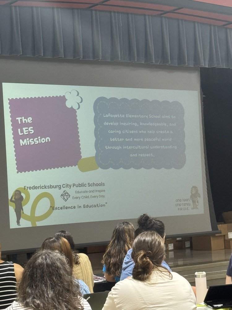 Welcome back to ALL of our Faculty/Staff!🦁

We are so full of excitement and inspiration for the 2025-2026 School Year! 

One Team. One Family. P.R.I.D.E 💛🖤