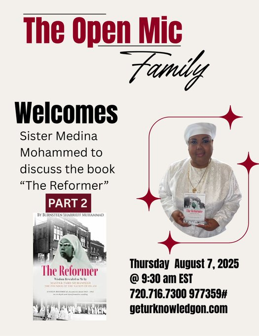 SisterGeorgina's tweet photo. We are so excited to have part 2 of this interview happening tommorow on the book #TheReformer. Dial in. https://t.co/mVOAQjbgZw