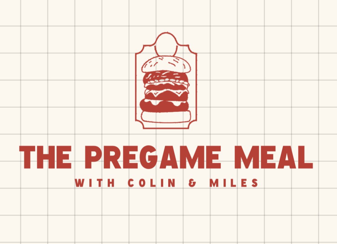 Miles Grossman (@milessgro) on Twitter photo 🍔THE PREGAME MEAL SHOW🍔
<a href="/ThePregameMeal/">The Pregame Meal Show</a>
OUT ON YOUTUBE, TWITTER, TIKTOK & ALL PODCAST PLATFORMS AUGUST 14TH
LEGENDARY DUO BACK TOGETHER WITH SOME VERY SPECIAL GUESTS
INTERVIEWS, PICKS & ANALYSIS EVERY WEDNESDAY W/ <a href="/ColinLoughran_/">Colin Loughran</a>
08/14/2025 SEE YOU THERE 🫵 🍔THE PREGAME MEAL SHOW🍔
<a href="/ThePregameMeal/">The Pregame Meal Show</a>
OUT ON YOUTUBE, TWITTER, TIKTOK & ALL PODCAST PLATFORMS AUGUST 14TH
LEGENDARY DUO BACK TOGETHER WITH SOME VERY SPECIAL GUESTS
INTERVIEWS, PICKS & ANALYSIS EVERY WEDNESDAY W/ <a href="/ColinLoughran_/">Colin Loughran</a>
08/14/2025 SEE YOU THERE 🫵