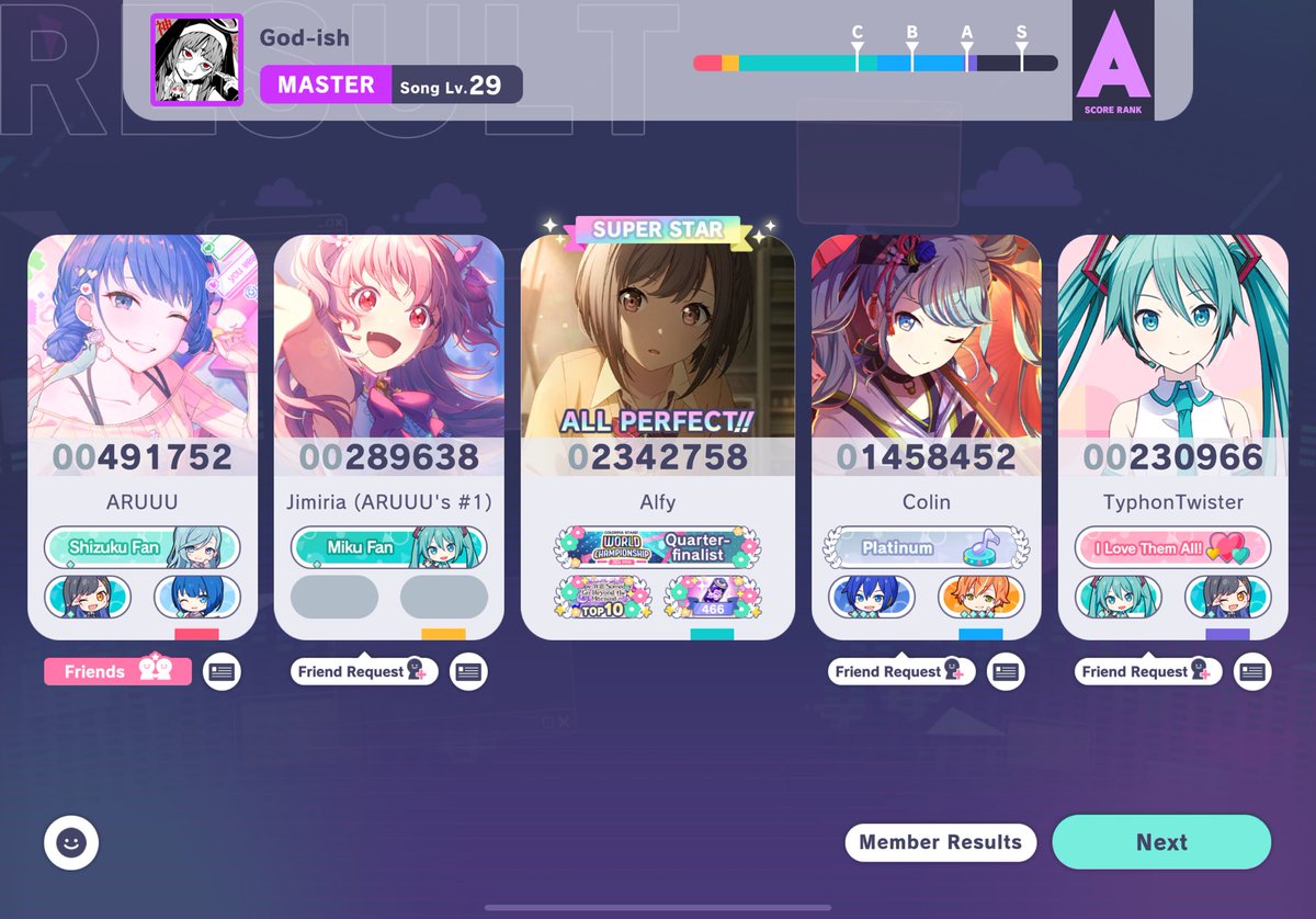 joined arielle and aruuu’s streamer lobbies today :^)