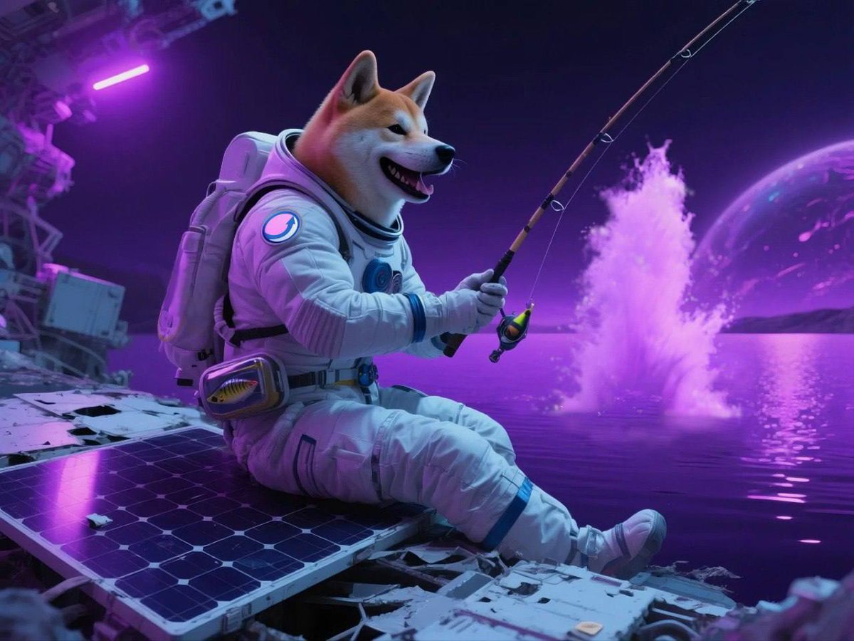 Focused. Unbothered. #MOONDOGE. 🌙