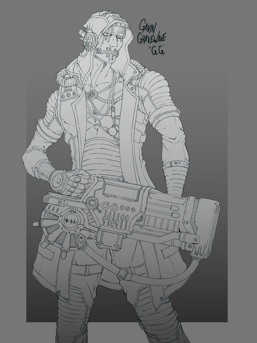 Space DJ necromancer man