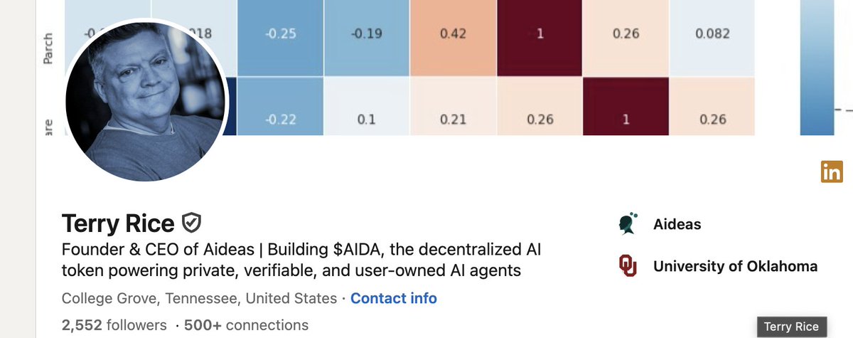 linkedin updated btw so 100% not a hack/deepfake this is simply the best tech on sol <a href="/SolportTom/">Tom</a> these niggas gave u a lay up do what's necessary