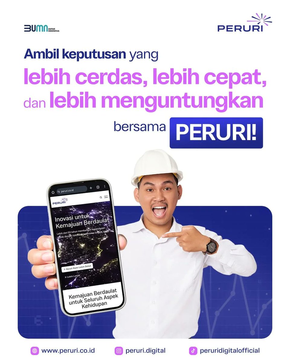 Tantangan sektor energi kini bisa diatasi dengan PERURI Graph dari pemetaan data hingga rekomendasi real-time yang akurat, semua terintegrasi dan aman.

PERURI hadir mendukung transformasi digital energi Indonesia!

#PERURI #SolusiDigital  #BisnisMaju #DigitalisasiBersamaPERURI