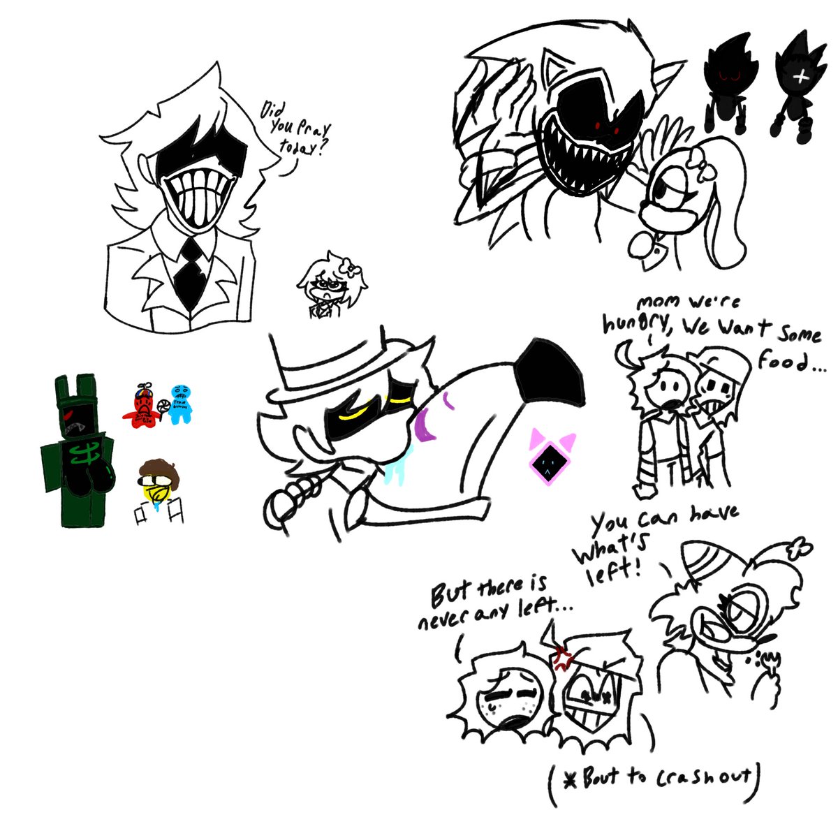 spark doodles: Brainrot edition