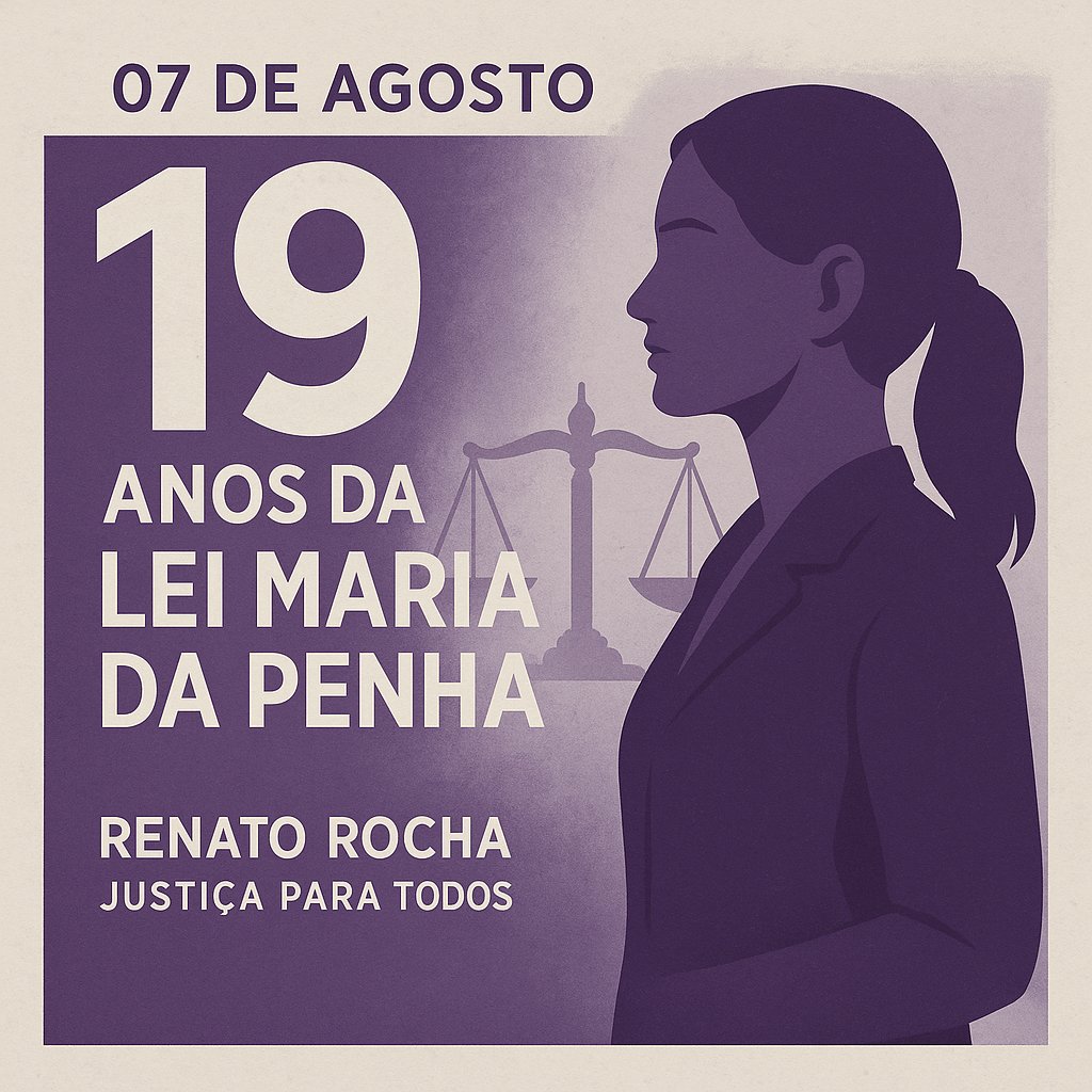 RenatoRochaDF's tweet photo. A Lei Maria da Penha completa 19 anos hoje (7). Um marco na luta pelos direitos das mulheres e no combate à violência doméstica. Mas é preciso dizer com clareza que só a lei não basta. Sem educação, proteção efetiva, rede de apoio e justiça ágil, a violência continua. Nosso compromisso é com o cumprimento da lei, mas também com a transformação social que garante às mulheres o direito de viver sem violência, sem paz e sem medo. #RenatoRocha #JustiçaParaTodos #LeiMariaDaPenha #ViolênciaContraAMulherNuncaMais #19AnosDeLuta