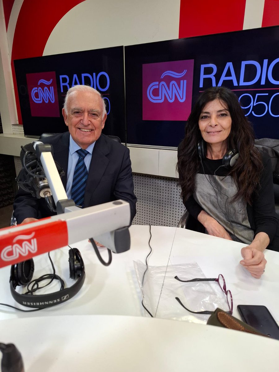 NEXOar's tweet photo. PASÓ EN CNN RADIO 🔴 Carlos Ruckauf, ex vicepresidente y analista politico, en Al Fin y Al Cabo con @MariaArecesok https://t.co/3IGcTSk34Z