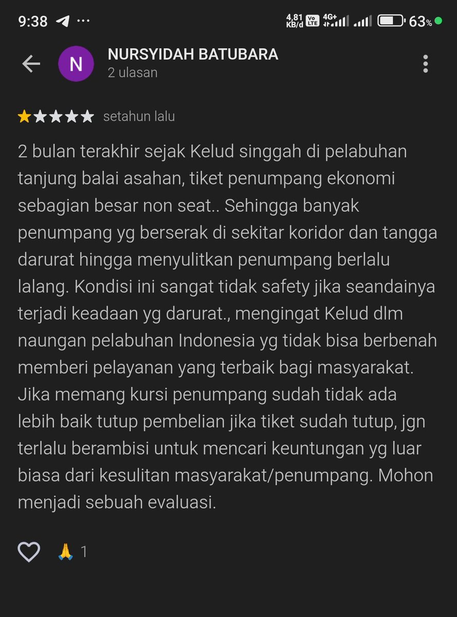 Kondisi kapal Penumpang K E L U D  setelah tambah rute pemberhentian di Tanjung Balai jadi semberawut <a href="/pelni162_ID/">PT Pelayaran Nasional Indonesia (Persero)</a> <a href="/KemenPariwisata/">Kementerian Pariwisata</a> <a href="/kemenhub151/">Kemenhub RI</a> <a href="/kompascom/">Kompas.com</a>