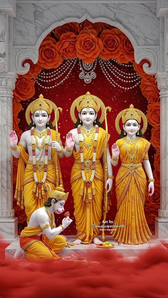 🙏🌹जय प्रभु श्री राम 🙏🚩                                                                                               राम नाम की औषधि खरी रीति सौं खाय।
अंग पीड़ा उपजै नहीं महारोग मिटि जाय।।
            सुप्रभात वंदन मित्रों 🙏🙏