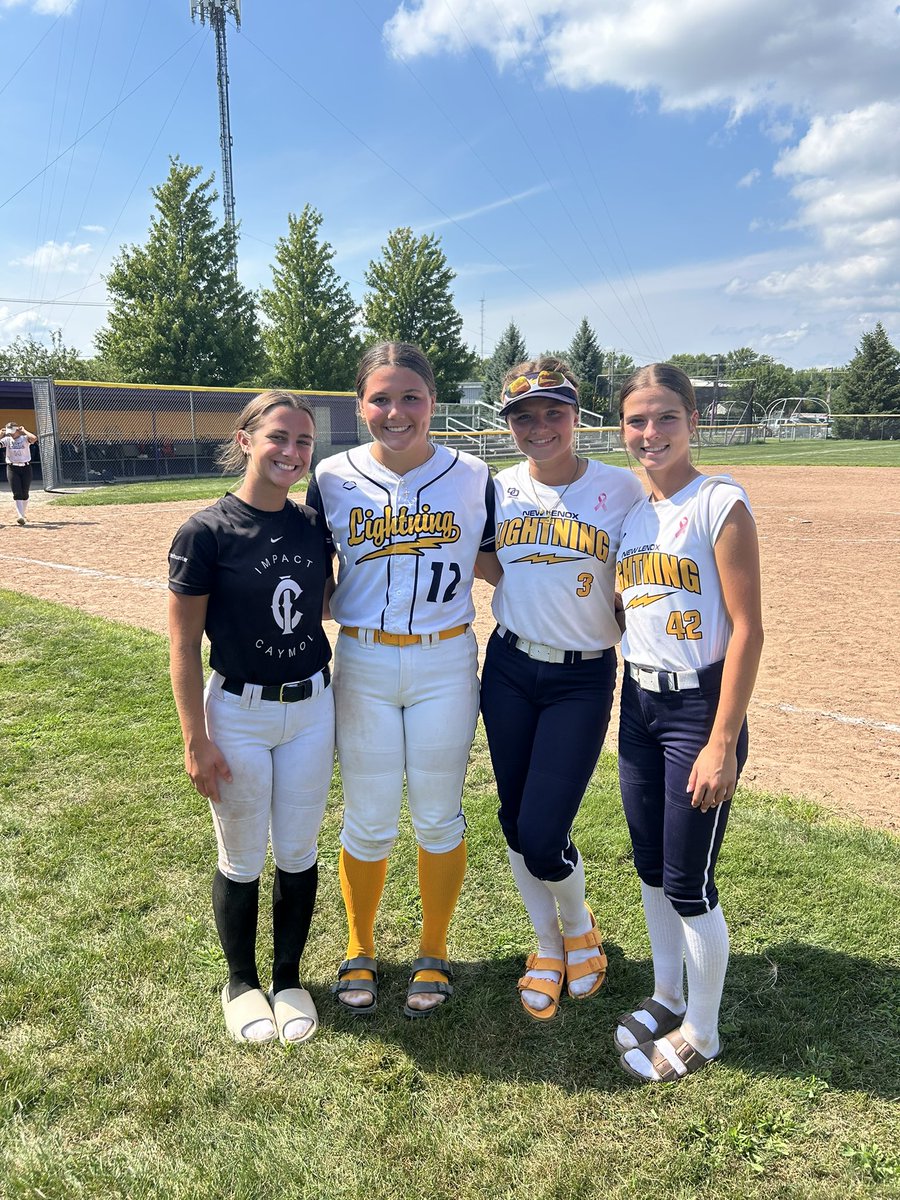 The heat didn’t stop a great day for camp <a href="/Softball_ONU/">Olivet Nazarene Softball</a> thank you <a href="/CoachHerlihyONU/">Lauren Herlihy</a> and players for your advice and tips on advancing my game. The campus was beautiful can’t wait to be back. Added bonus I got to see some old teammates <a href="/caymolmw1/">Impact Caymol Midwest</a> <a href="/SBRRetweets/">Softball Recruiting Reposts</a> <a href="/tagupSoftball/">tagup</a>