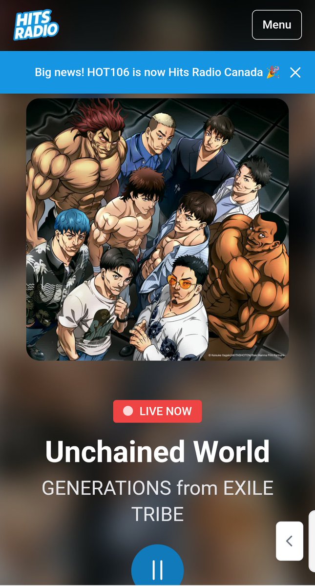 chocco1770's tweet photo. 🇨🇦の📻️ @HitsRadioCanada さん
#GlobalPopFrenzy
#GENERATIONS も２曲目
#UnchainedWorld 流れました🎶
ありがとうございます！
暑い夏には熱い曲🔥
#GENEラジリク
@generationsfext https://t.co/WDriLpz8hC