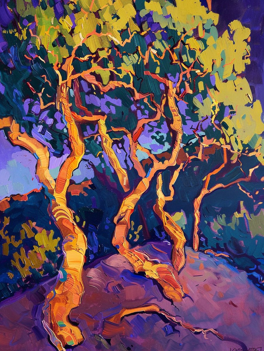 ParfaiteArt's tweet photo. Vibrant Nature: A Journey Through Colorful Tree Art
Dive into the vivid world of this colorful tree painting. Explore the artist's use of bold hues and dynamic brushstrokes. 🎨 #TreePainting #ColorfulArt #AbstractNature #ArtInspiration #PaintingTutorial https://t.co/o12A9OQiGy