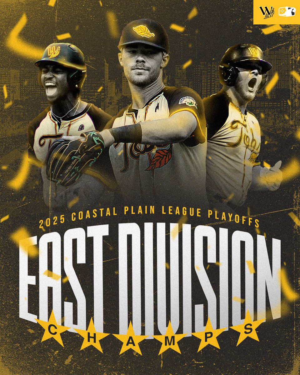 Wilson Tobs (@wilsontobs) on Twitter photo EAST DIVISION CHAMPS
Your Hometown Wilson Tobs are headed to the @cplbaseball Pettit Cup Championship after a 5-4 Victory over @peninsulapilots in Game 2 of the ECDS.
The Tobs Championship Opponent will be determined following the end of the Western Conference Championship! EAST DIVISION CHAMPS
Your Hometown Wilson Tobs are headed to the @cplbaseball Pettit Cup Championship after a 5-4 Victory over @peninsulapilots in Game 2 of the ECDS.
The Tobs Championship Opponent will be determined following the end of the Western Conference Championship!