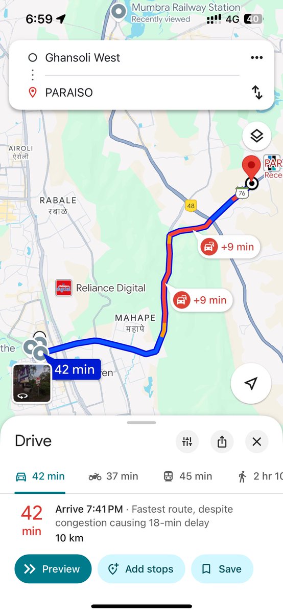 tejaraskar's tweet photo. @mieknathshinde @DrSEShinde @ThaneCityPolice we are shameful to being a citizen of your constituency and facing Traffic issue at @Shil_phata #shilphata. U will have metro, bullet train etc crossing from here but what about trucks and cars. Highly inefficient and inactive approach https://t.co/F2eGlcaXl2