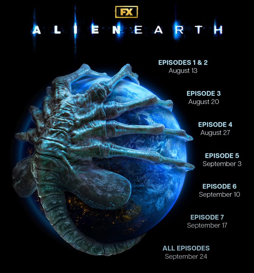 Alien Earth releases poster op Star van Disney Plus België 