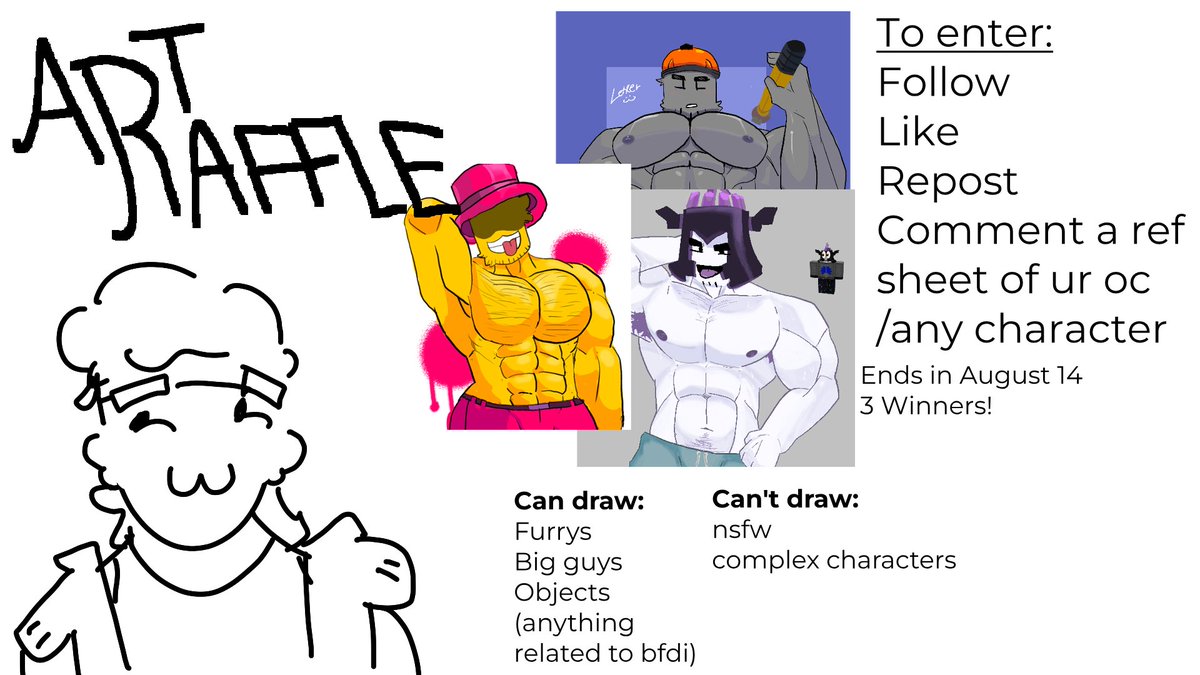 raffle time!!
#art #artist #bara