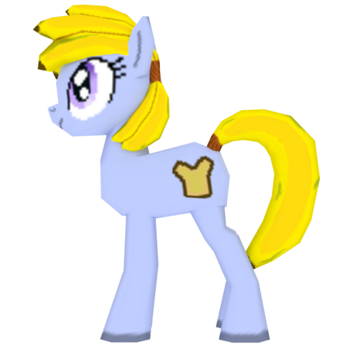 She's a fantastic baker, though I'm not sure if it's enough to appease the rowdy bunch she's gotta' watch over!

Say hello to Banana Bread!
<a href="/Loafanon/">Loafanon (omw to PoneVoyage)</a>