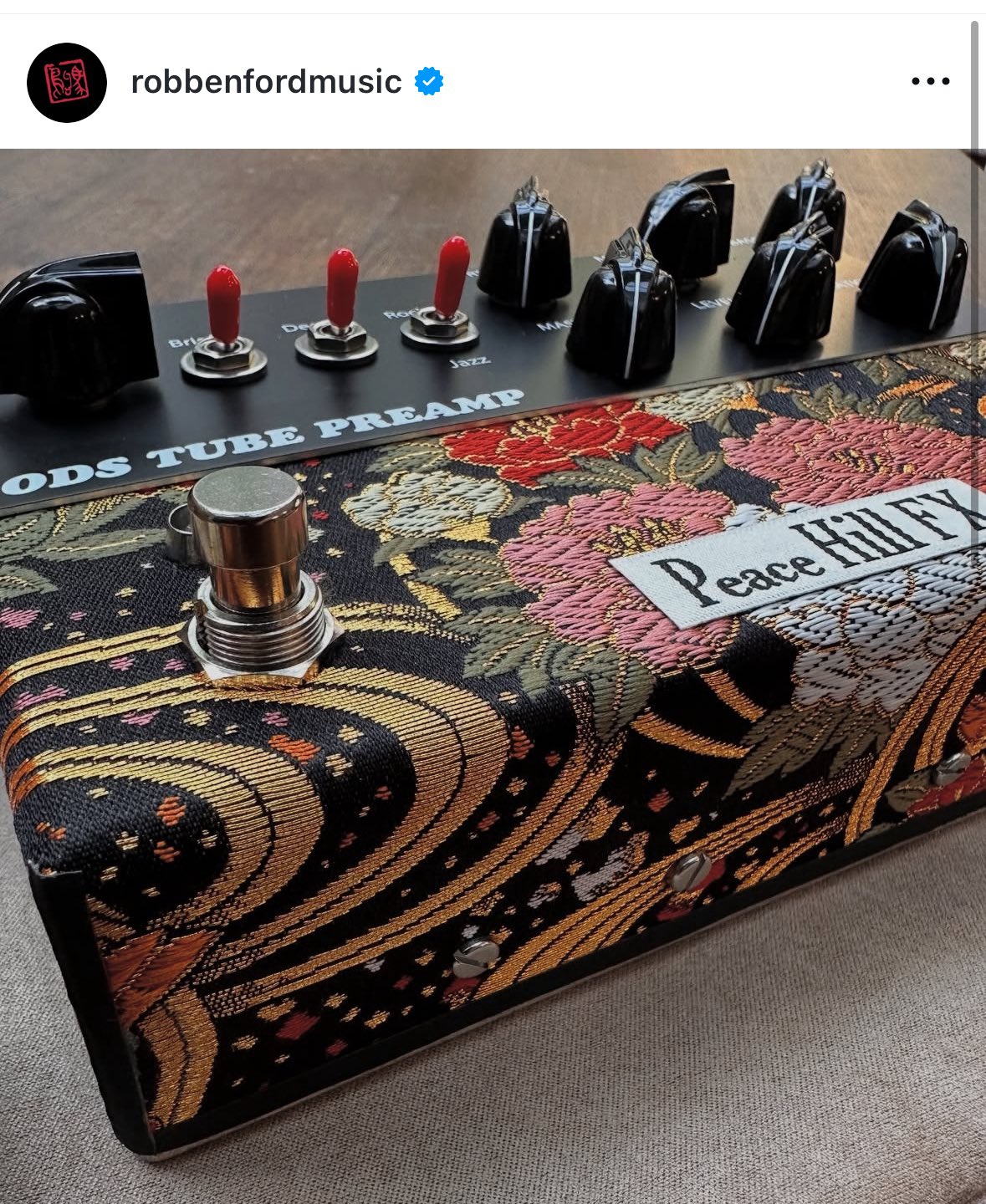 ギター Peace Hill FX ODS (Robben Ford) Transform Your Amp Into A Dumble! Peace Hill FX ODS Tube