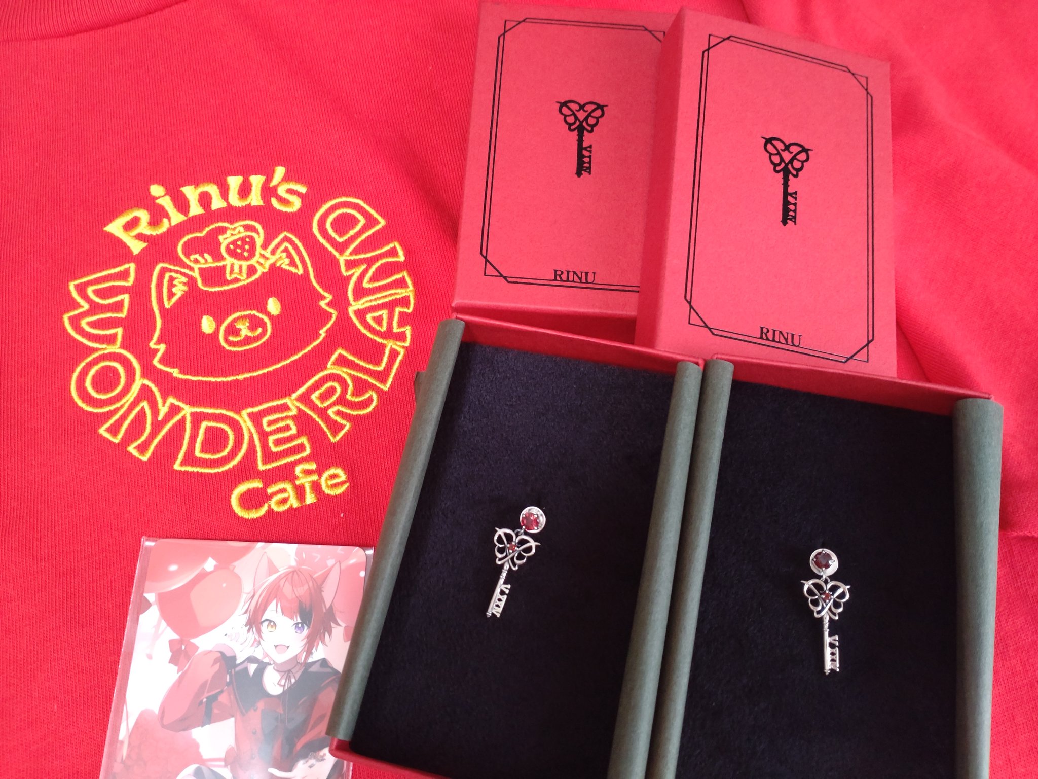 莉犬くん 2025 BIRTHDAY Secret Heart ピアス 莉犬 BDグッズ