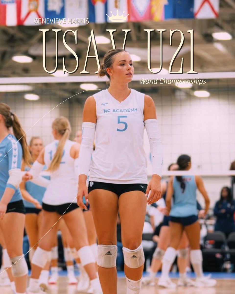 NC Academy (@ncacademyvb) on Twitter photo Good luck to @genevieveharr1s and the rest of the <a href="/usavolleyball/">USA Volleyball</a> U19 team as they begin competition this week for the FIVB U21 World Championships in Surabaya, Indonesia! We will be cheering you all on from back home! #wearencacademy #ncacademyfamily Good luck to @genevieveharr1s and the rest of the <a href="/usavolleyball/">USA Volleyball</a> U19 team as they begin competition this week for the FIVB U21 World Championships in Surabaya, Indonesia! We will be cheering you all on from back home! #wearencacademy #ncacademyfamily