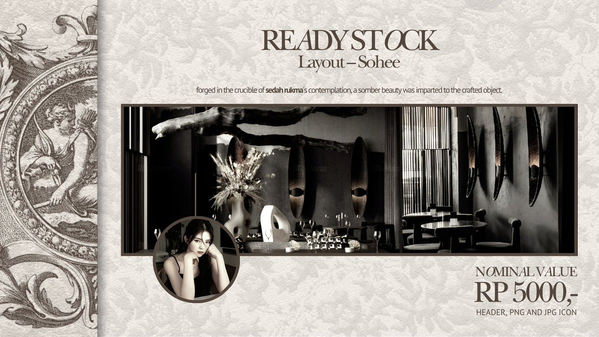 sedahrukma's tweet image. Help rt/repost? Thank you!

Ready-to-go 7 layout - Han Sohee priced at RP 5,000,-/each includes png and jpg icon. Don’t hesitate to knock my dm if you’re interested.

#zonauang #zonajajan