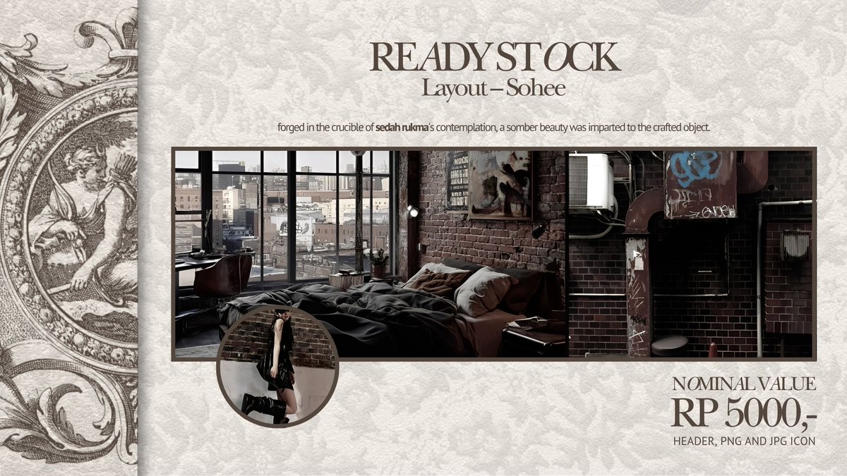 sedahrukma's tweet image. Help rt/repost? Thank you!

Ready-to-go 7 layout - Han Sohee priced at RP 5,000,-/each includes png and jpg icon. Don’t hesitate to knock my dm if you’re interested.

#zonauang #zonajajan