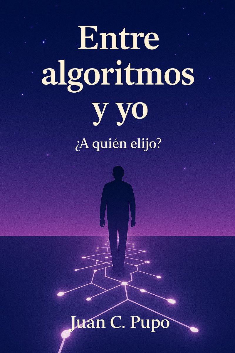 JCPconnection's tweet image. La empatía que sentimos frente a la IA es el reflejo de nuestra propia necesidad de ser escuchados.”
“No se trata de cuántas tareas hiciste, sino de cuánta presencia tuviste al hacerlas.”
“El alma no se programa. Se cultiva.” 
Mas en mi libro amazon.com/Entre-algoritm…