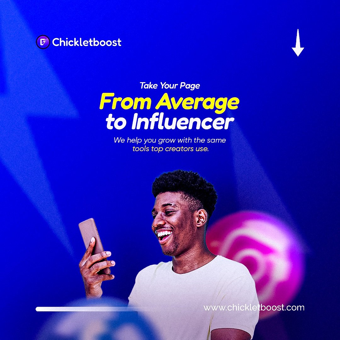 chickletboost's tweet photo. Your audience is out there.
ChickletBoost helps you reach them faster, smarter, and more effectively.
.
.
.
Visit 👉 https://t.co/N653SOdgCR
.
.
.
#chickletboost 
#growwithchickletboost https://t.co/fpG5XI4Fm2