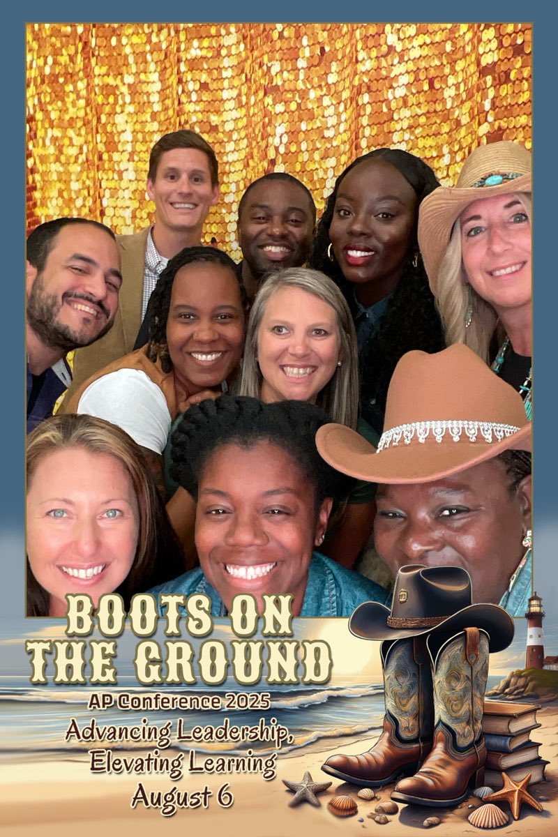 Grateful to work in a division where I’m surrounded by colleagues who are committed to keeping their boots on the ground and doing the work that matters most! #TeamVB <a href="/vbschools/">VBSchools</a>