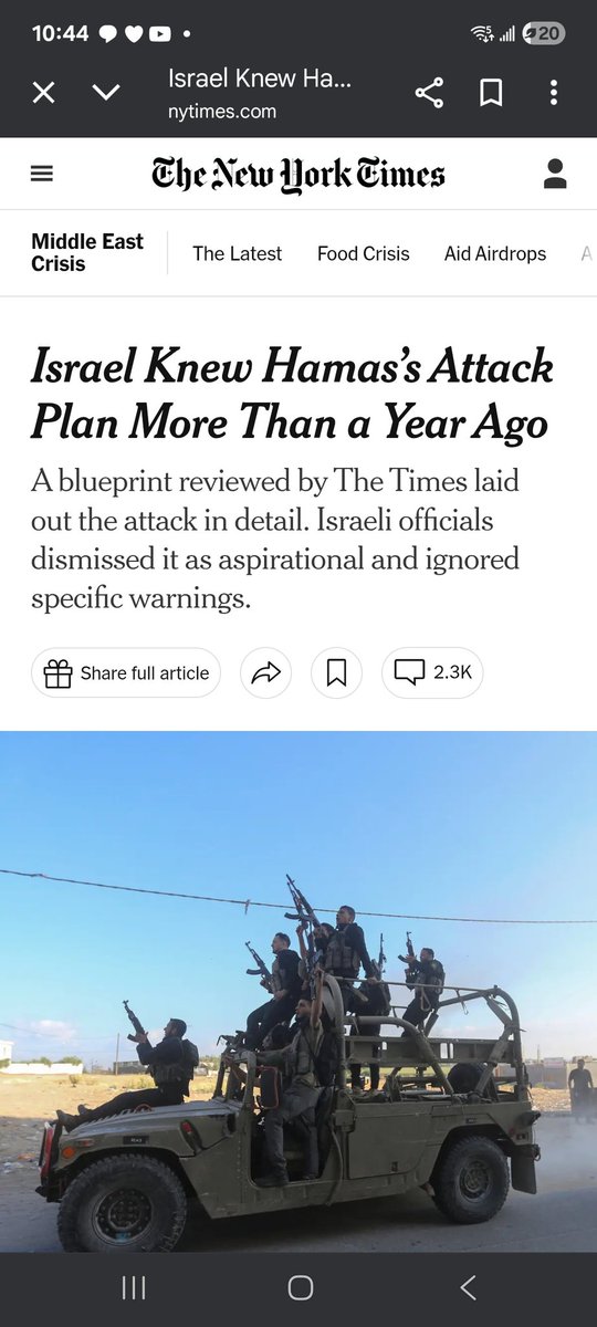 RocheJacqueline's tweet image. Not Breaking News 
Israeli News 1st &amp;amp; Dec2nd2023 @nytimes
#Oct7th2023 #FalseFlag Scenario Shortly After #Oct7th.
#Netanyahu Knew Because #Fact Nothing Happens In #Israel That He Didn&apos;t Command Incl #Hamas
That Awful Day Happened So There Would Be An Excuse To Begin #GazaGenocide