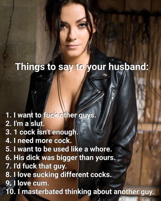 VixenCaptions's tweet photo. Every Hotwife loves to say it https://t.co/axVPzoMOg0
