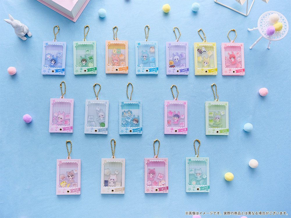 商品紹介】 [ベビコミュ]「シャカシャカアクリルキーホルダー（全16種