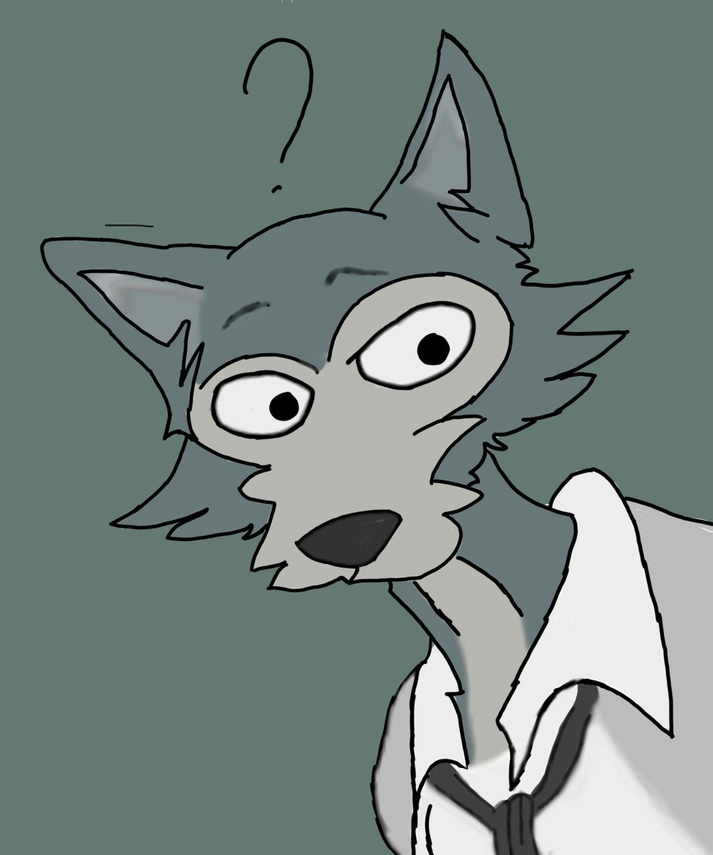 genji22_1's tweet photo. #legoshi #beastars yup i love this wolf so much https://t.co/jn8IKp92O9