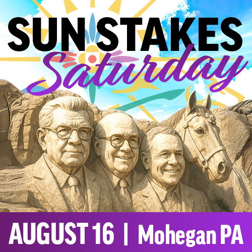 Ah the end of the week <a href="/MoheganPA/">Mohegan Pennsylvania</a> - when we return, it's ALL in on Sun Stakes! This year, we're running a 3 man team - <a href="/JimBeviglia/">Jim Beviglia</a> in the booth, <a href="/JessicaOtten1/">Jessica Otten</a> in the winner's circle, and <a href="/MikeBozich/">Mike Bozich</a> bringing you EXCLUSIVE content on the <a href="/PAHarnessWeek/">PA HarnessWeek</a> Facebook page.