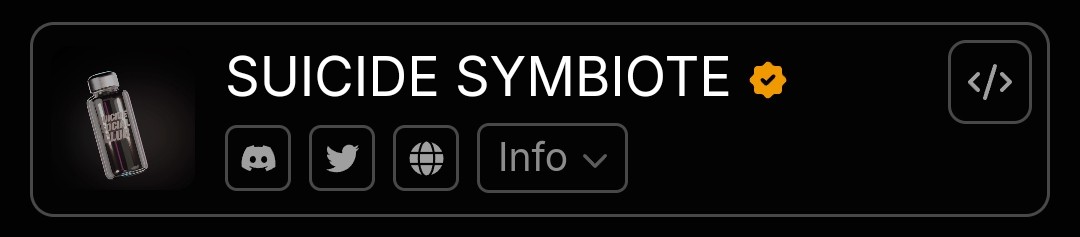 NOSLEEP 🩸☠︎ (@nft_nosleepgang) on Twitter photo Join the movement MFers
<a href="/SSCONSUI/">$UICIDE SOCIAL CLUB</a> OGs at 4 $SUI
$UICIDE symbiotes 🧪 1 $SUI
Combine the 2 for mutant 🧟♂️
Enough said stack em up MFers💯 Join the movement MFers
<a href="/SSCONSUI/">$UICIDE SOCIAL CLUB</a> OGs at 4 $SUI
$UICIDE symbiotes 🧪 1 $SUI
Combine the 2 for mutant 🧟♂️
Enough said stack em up MFers💯