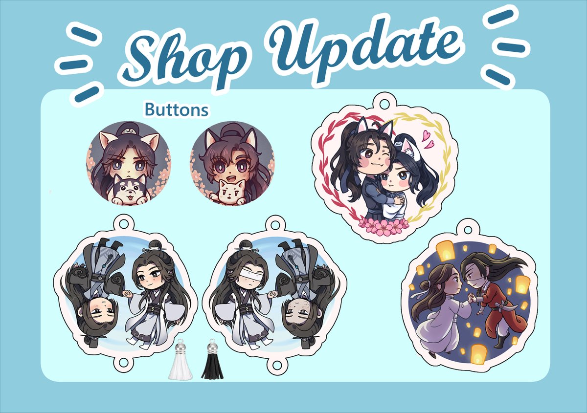 New merch update in my kofi shop on a Wednesday in the middle of the night? More likely than you think.