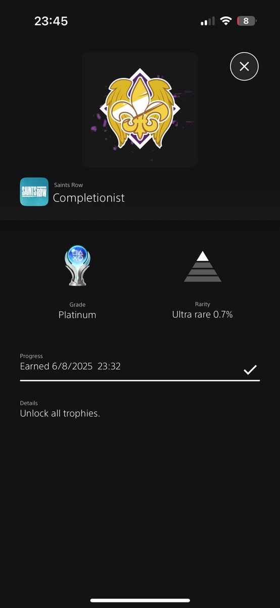 #128, Saints Row, was actually a pretty decent game tbh, not as good as the others but it didn’t deserve the hate it got, only annoying thing was the online trophy but the rest of the game was a fun time!