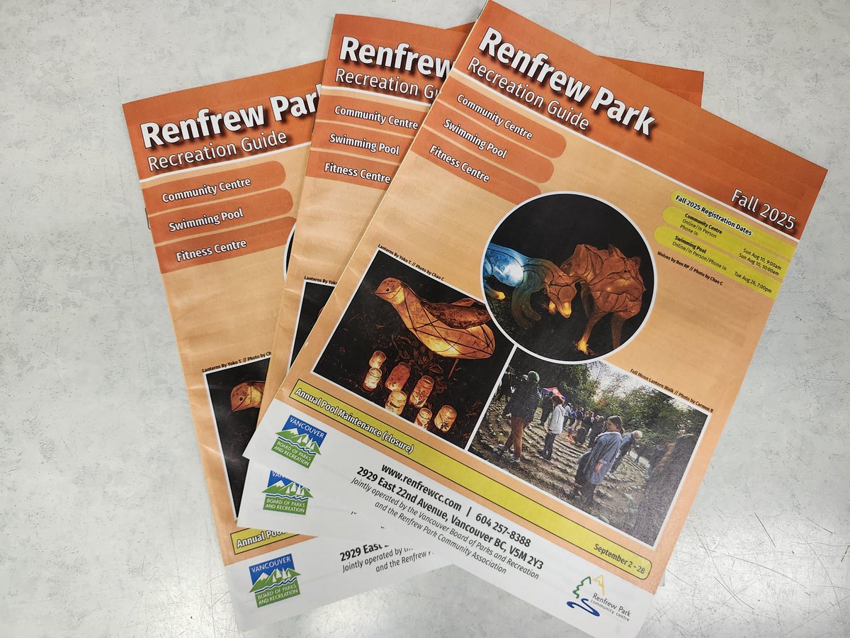 📬 They’re here! Our fall registration brochures just dropped at the centre—and they’re looking so good. 🍂✨
Swing by, grab yours, and start planning your season of fun.
🗓 Registration opens Sunday, Aug 10 at 9AM—don’t miss it!
#FallVibes #RecreationReady #FallRegistration