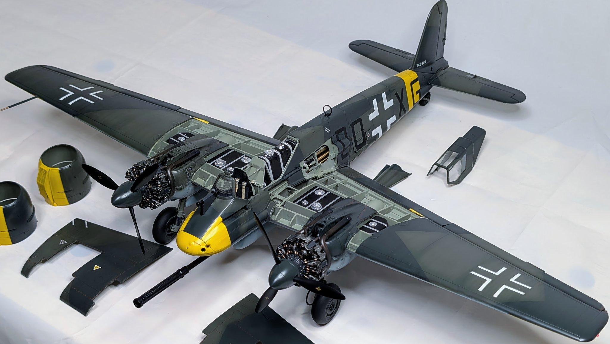 SWS 1/32 scale ヘンシェル Hs 129 B-3 - 造形村 造形村SWS最新作「1/32 ヘンシェル Hs 129 B-3」レビューPart①