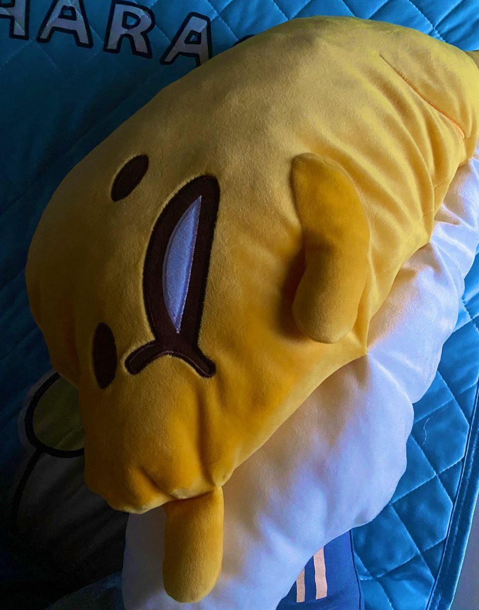 うちのぐでたまさんが「あちぃ」「もうムリ」「休みたい」「ねてたい」って言ってますw

#ぐでたま 
#おはようございません
#ぐでたまファン歴10年
#最近は推しが多数