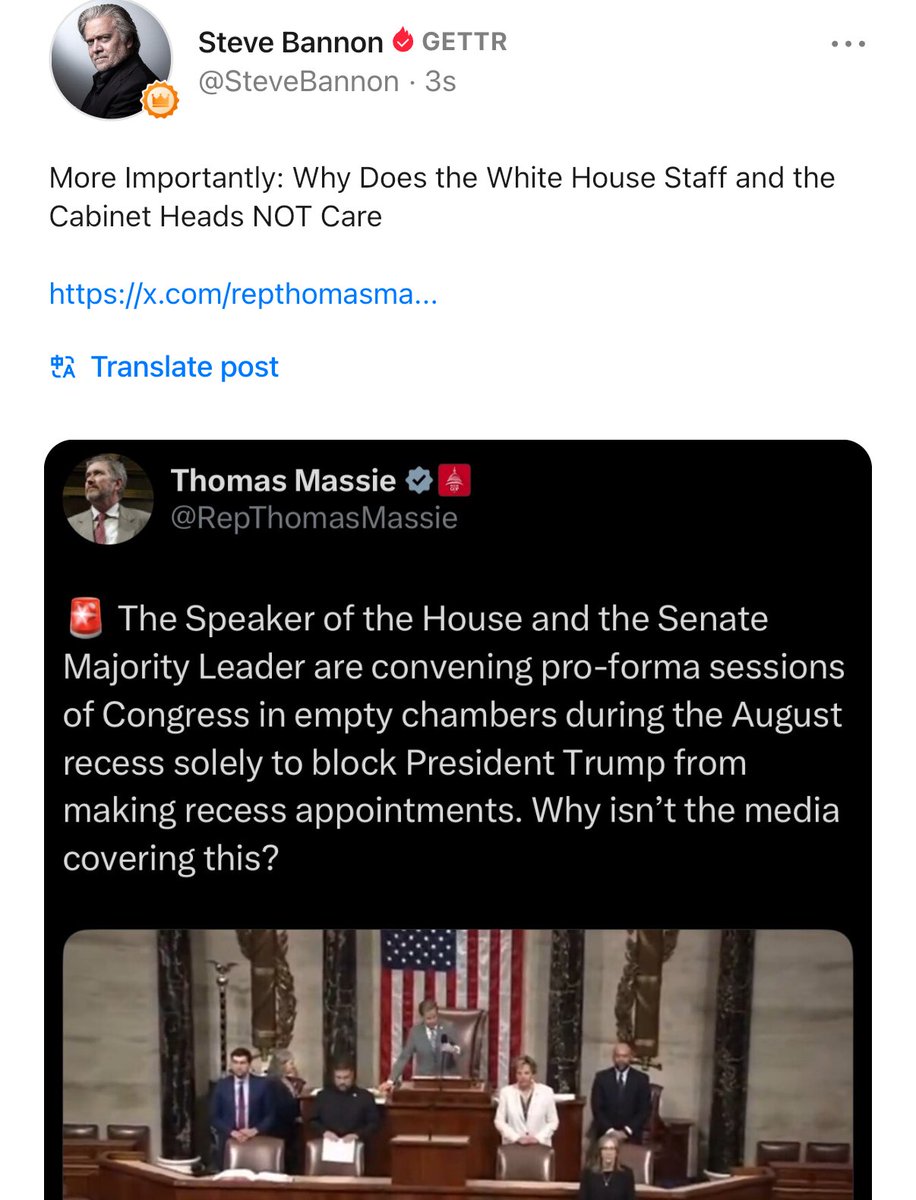 More Importantly: Why Does the White House Staff and the Cabinet Heads NOT Care

x.com/repthomasmassi…