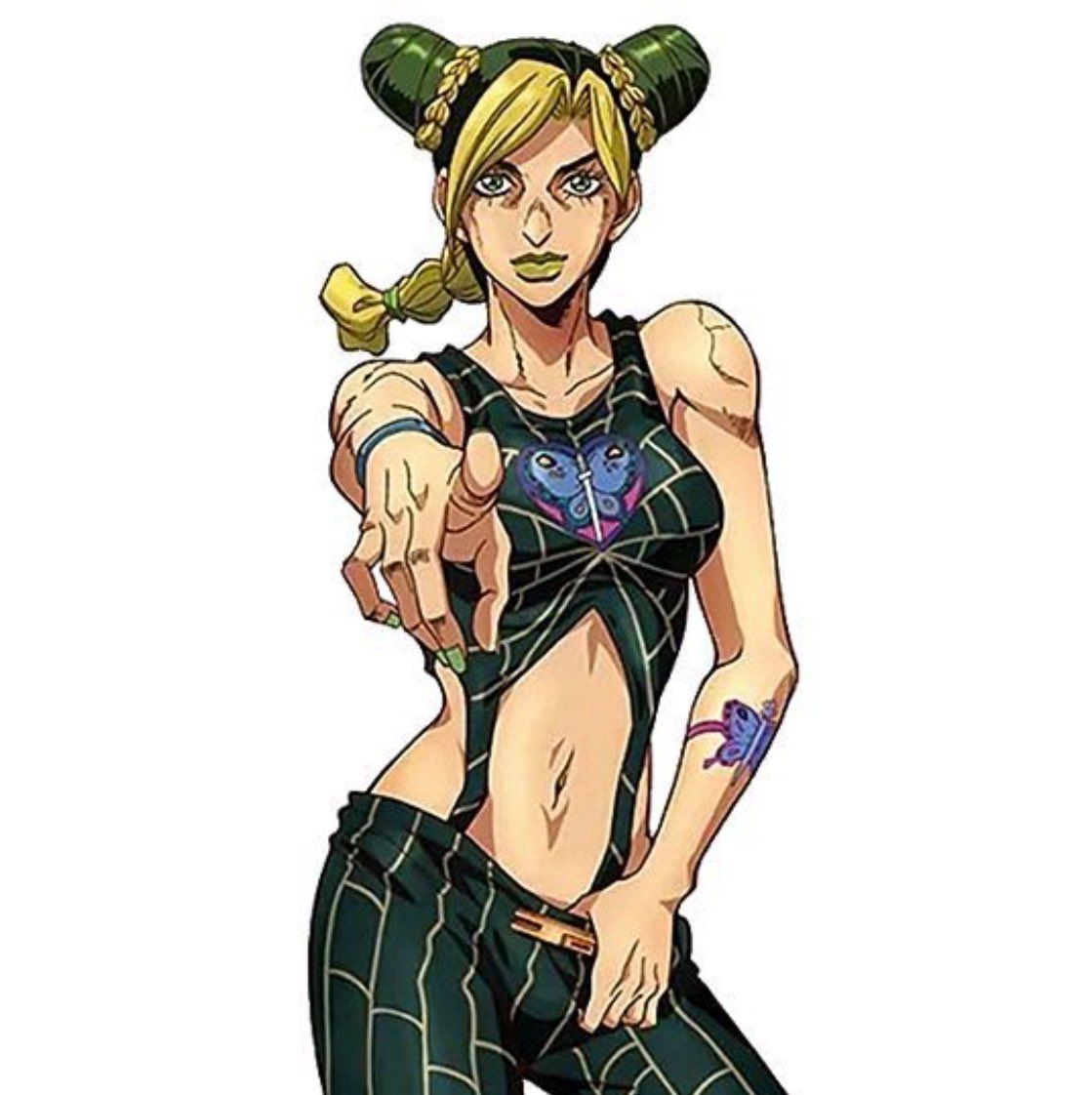 taycesoddly's tweet photo. do yall prefer jolyne cujoh with 6 arms or just two? https://t.co/WiEjBwMzyL