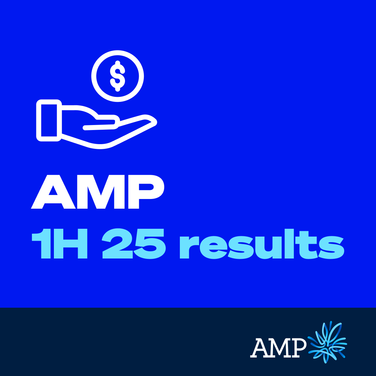Today we announce our financial results for 1H 25. The results highlight our continued discipline and delivery of the strategy and our pivot towards growth.

See the full details here: amp.com.au/about-amp/news…