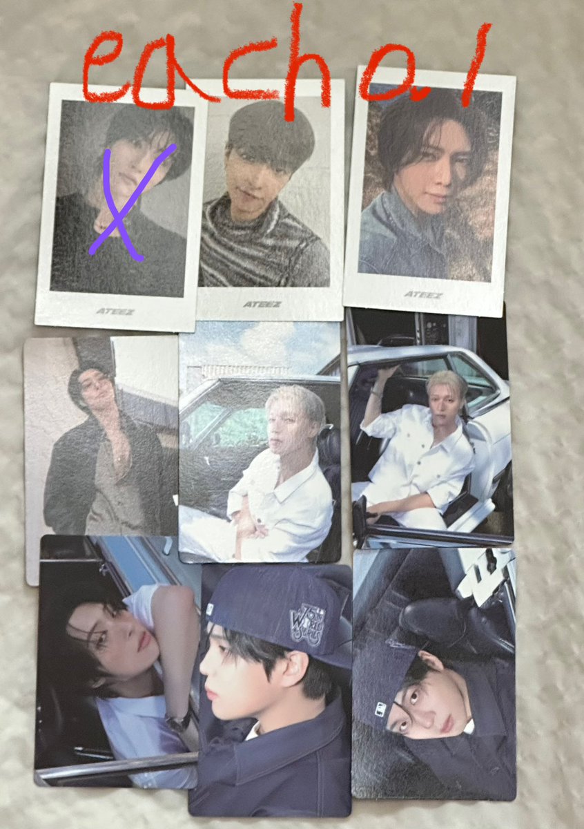 toojaytoo's tweet photo. 에이티즈 미공포 앨범포카 양도
WTS ATEEZ POB BENEFIT PC SELL

1.0이상 거래 

ATEEZ PHOTOCARD POCA POB SELL 
Lemondrop Hongjoong Seonghwa yunho yeosang san mingi wooyoung jongho poca 앨포 포카 포토카드 레몬드랍 アチズ フォトカード譲渡 Stock sale https://t.co/UPYm40Eq7Z
