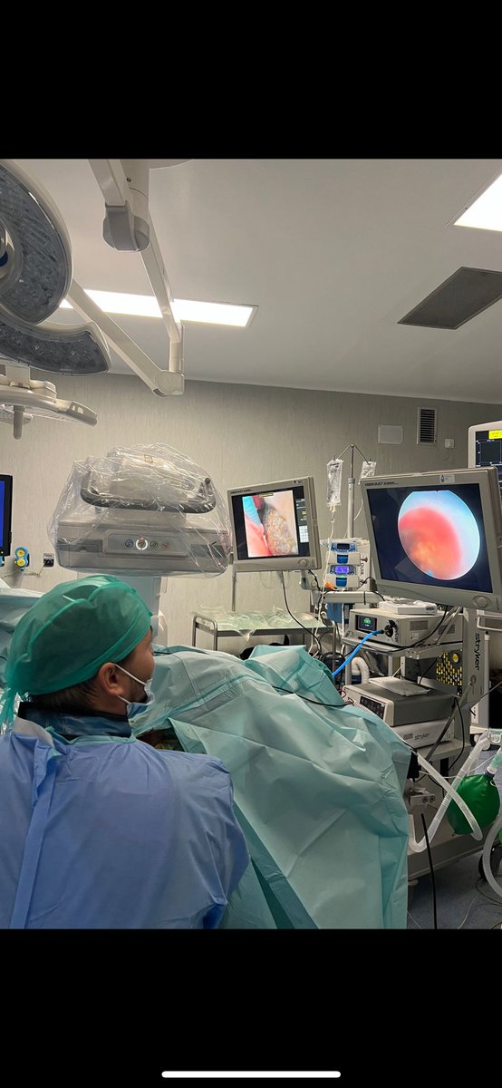 ALeonSalas's tweet photo. ¡Cómo disfrutamos las #ECIRS esta mañana en el @hujuanramon ! Muy orgulloso de mi equipo @UrologiaHJRJ https://t.co/HXONVyoG7F