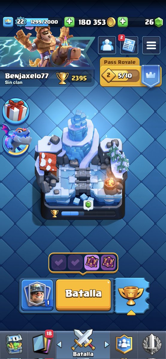 BenjaXelo77's tweet photo. 🚀 ¡Rumbo a las 10.000 copas en #ClashRoyale! 🏆🔥
💪 Cada batalla cuenta, cada corona suma.
📈 Hoy estamos en 2.395 trofeos… ¡y vamos con todo! 

⚔️ ¿Te unes al viaje? #RoadTo10000 #ClashRoyaleES https://t.co/Qcq1a3S07I